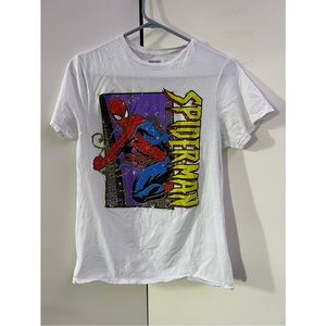 Marvel - (White) Spider-Man Graphic - Men’s T-shirt